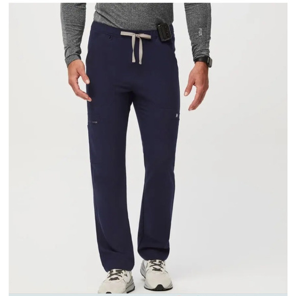 Figs Cairo Cargo Healthcare Medical Scrub Pants in Navy Blue Men's Size XXL - Picture 1 of 11